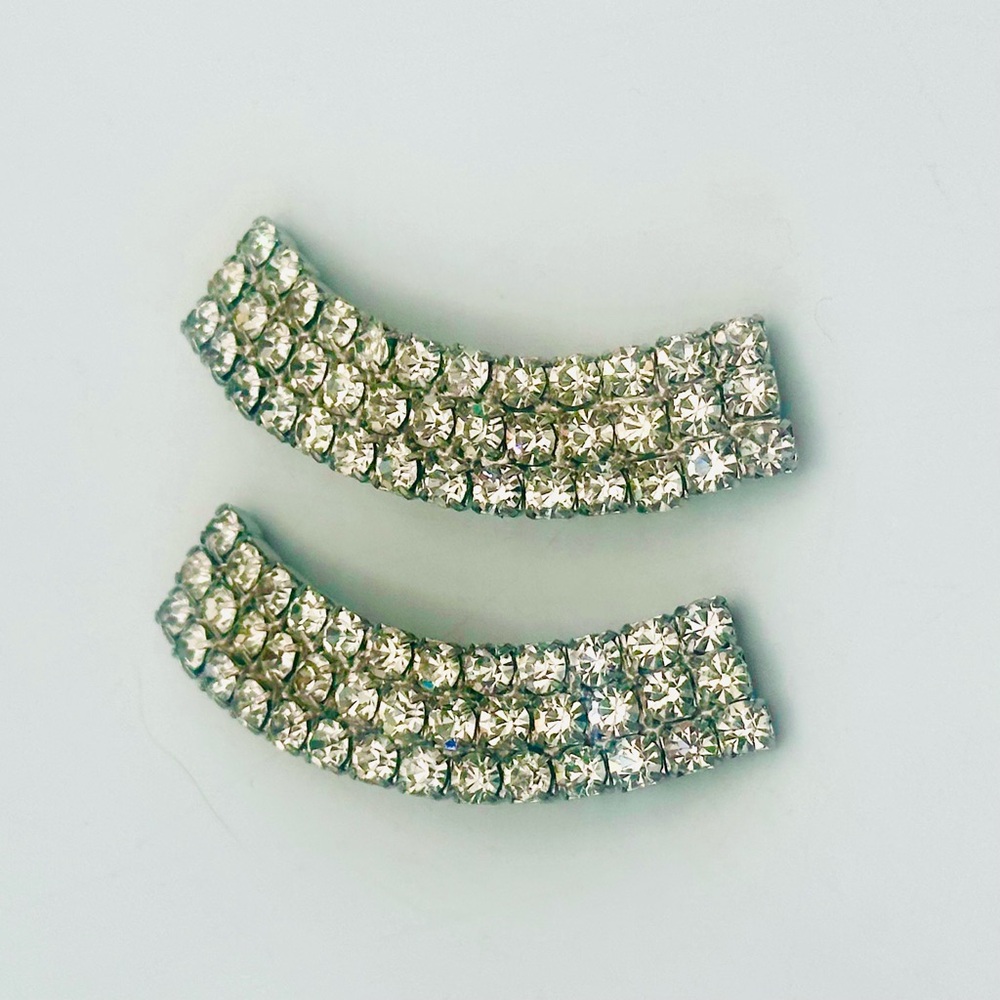 Musi Vintage Rhinestone Shoe Clips - Picture 5 of 9